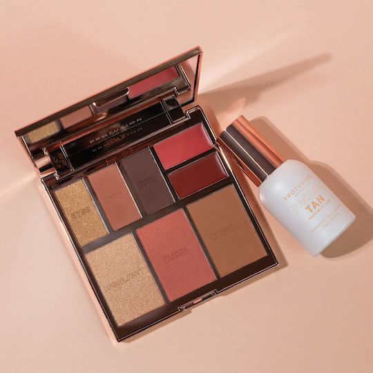 Profusion Cosmetics Παλέτα με Σκιές Ματιών Matte σε Στερεή Μορφή Radiance Palette 22gr