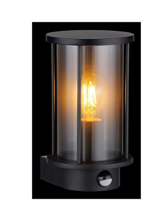 Globo Lighting Wall-Mounted Outdoor Lantern E27 IP54 14.3x25.2εκ.