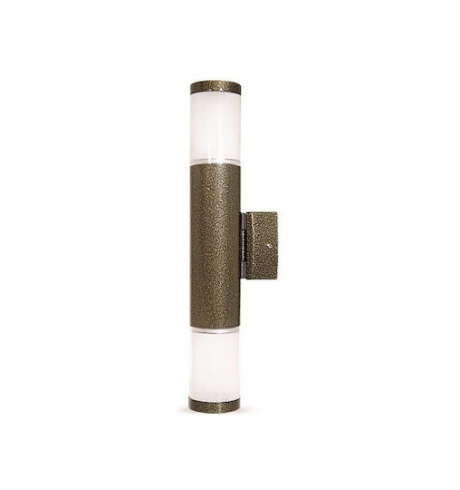 Lightup Επιτοίχιο Εξωτερικό Σποτ GU10 IP64 Διπλής Δέσμης