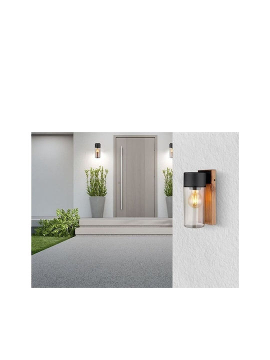 Globo Lighting Wall-Mounted Outdoor Spot Light E27 IP44 9x22.5εκ.