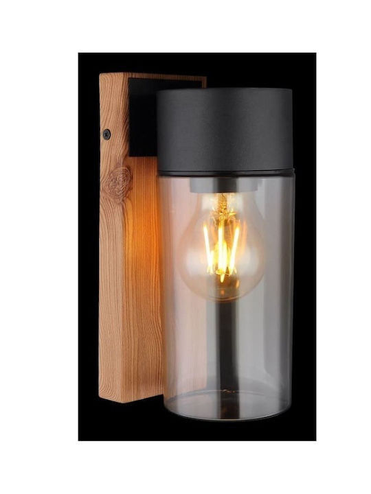 Globo Lighting Wall-Mounted Outdoor Spot Light E27 IP44 9x22.5εκ.