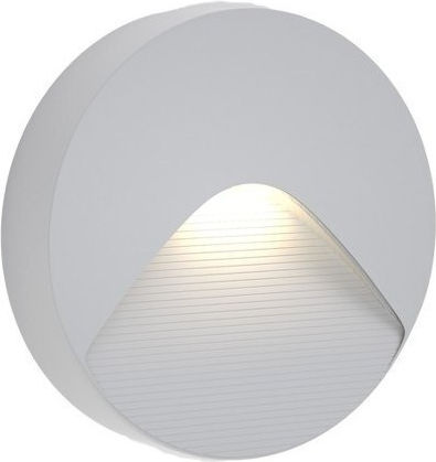 Inlight Horseshoe Wall-Mounted Outdoor Spot Light LED IP65 2W with Warm White Light 12.8x3εκ.