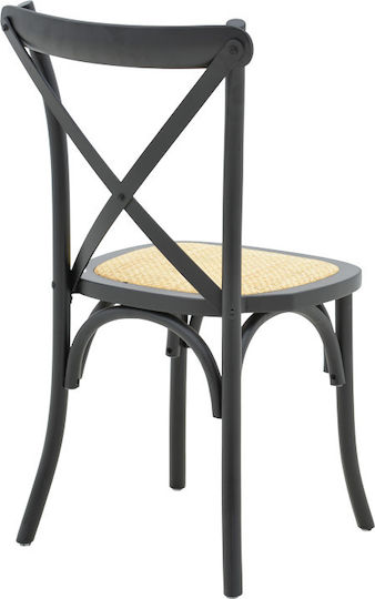Armchair Dining Room Dylon 48x52x89cm Black Velvet-Black Metal Armchair Dining Room Dylon 48x52x89cm Black Velvet-Black Metal