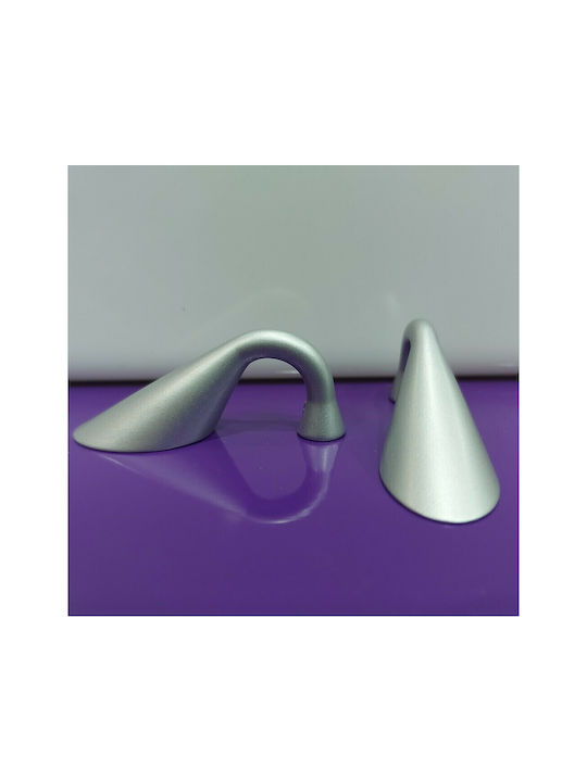 Ιταλική Λαβή Επίπλου Eureka 0474-032-10c1 Διάσταση 3,2cm Χρωμιο-ματ