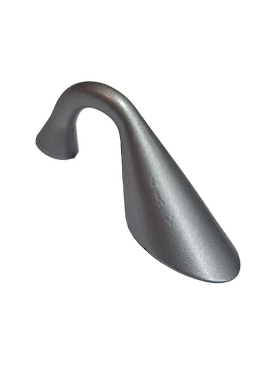 Ιταλική Λαβή Επίπλου Eureka 0474-032-10c1 Διάσταση 3,2cm Χρωμιο-ματ