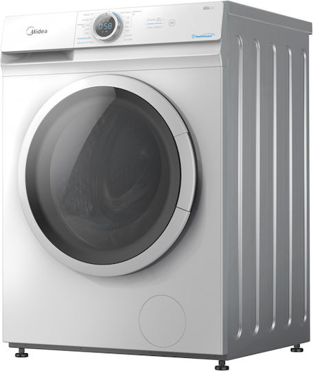 Midea Πλυντήριο Ρούχων 9kg 1400 Στροφών MF100W90BA/W-GR
