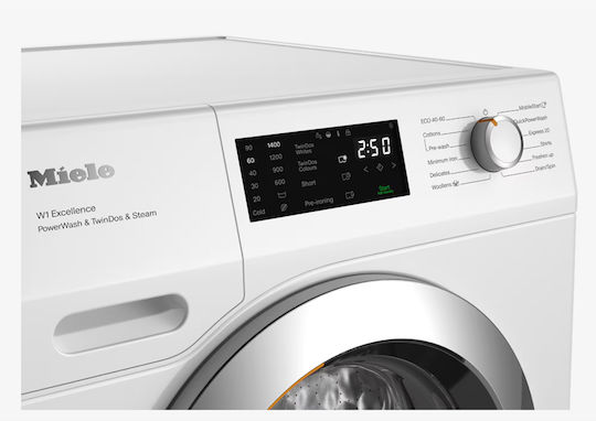 Miele Пералня 9кг с Парна Технология 1400 Оборота CapDosing WEG895 WCS