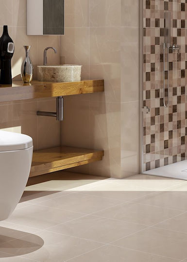 Πλακάκι Hazar Beige Decor Ψηφίδα 30χ60 Μπεζ