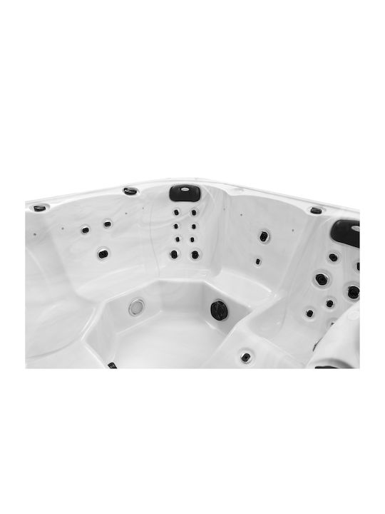 Outdoor Spa for 6 People Monalisa M-3511 215x215x90cm