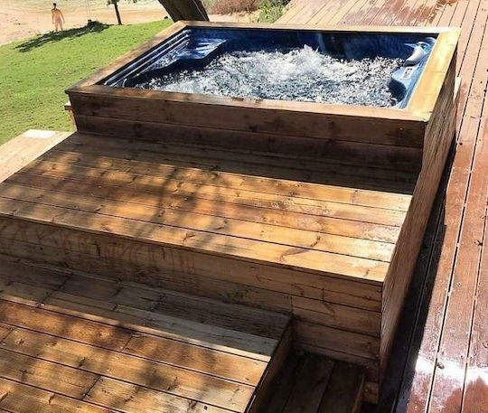 Tersis Hydromassage-Badewanne 185*130 Weiß