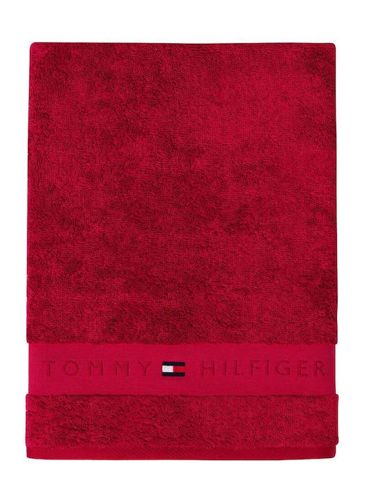 Tommy Hilfiger Hand Towel Legend 40x60cm Red Weight 540gr/m²