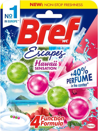 Toilet Block Power Active Hawaii Bref Wc Block 50g