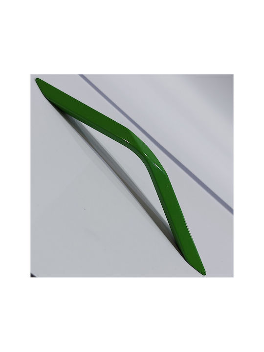 Italian Furniture Handle Eureka 11680-096-roz1 Green Size 9.6cm