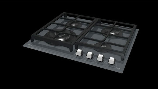Teka Gas Cooktop Autonomous 60x51εκ. Stone Grey