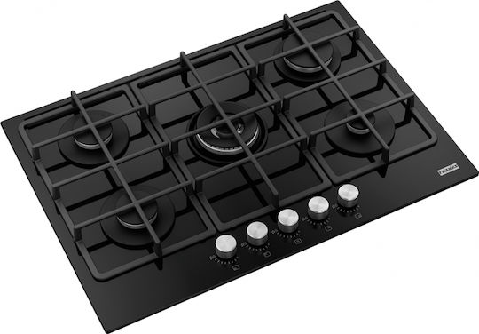Franke Smart FHSM 755 4G DC BK C Gaskochfeld Autonom 75x50εκ.