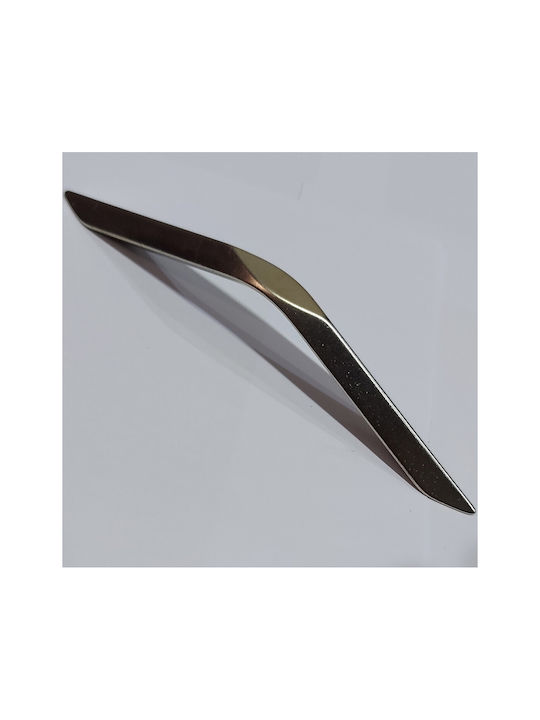 Italian Furniture Handle Eureka 11727-096-roz1 Matte Nickel Size 9.6cm