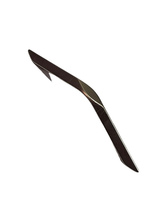 Italian Furniture Handle Eureka 11727-096-roz1 Matte Nickel Size 9.6cm
