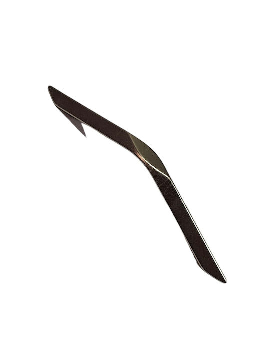Italian Furniture Handle Eureka 11727-096-roz1 Matte Nickel Size 9.6cm