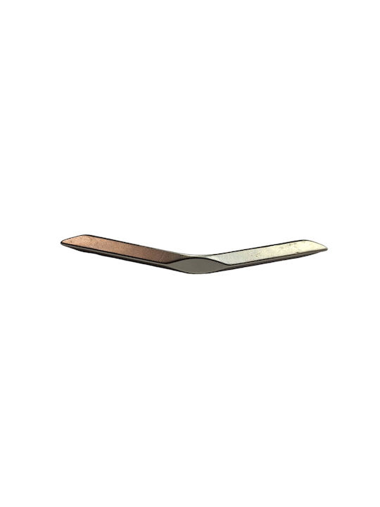 Italian Furniture Handle Eureka 11727-096-roz1 Matte Nickel Size 9.6cm