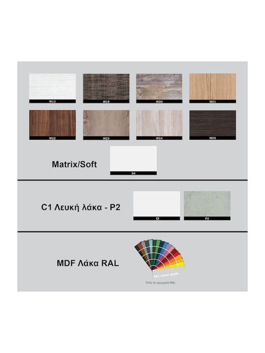 Καθρέπτης Ντουλάπι Απλίκα Led Probagno 911amb 60x12x90υ Mdf Λευκή