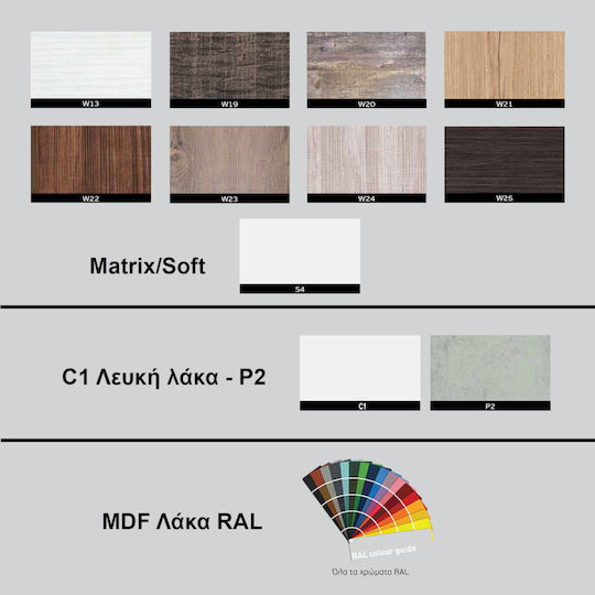 Oglindă de baie Dulap Aplicație Lumini LED Probagno 911amb 60x12x90cm MDF Albă