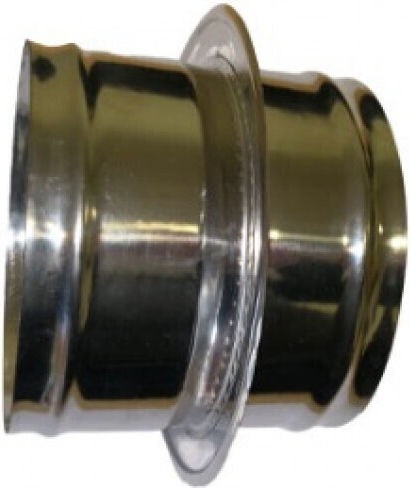 Anpassung Einzel- und Doppelwandiger Kaminrohr Edelstahl Φ180-φ230 Airduct Hellas