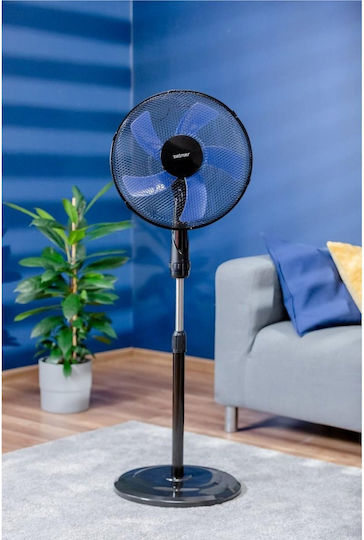 Zelmer ZSF1410 Ανεμιστήρας Ορθοστάτης 50W Διαμέτρου 40cm Μαύρος