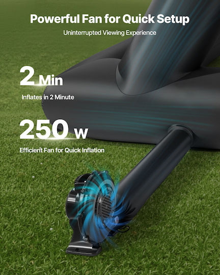 Vevor Ecran Proiecție Projector Pardoseală 16:9 / 20"