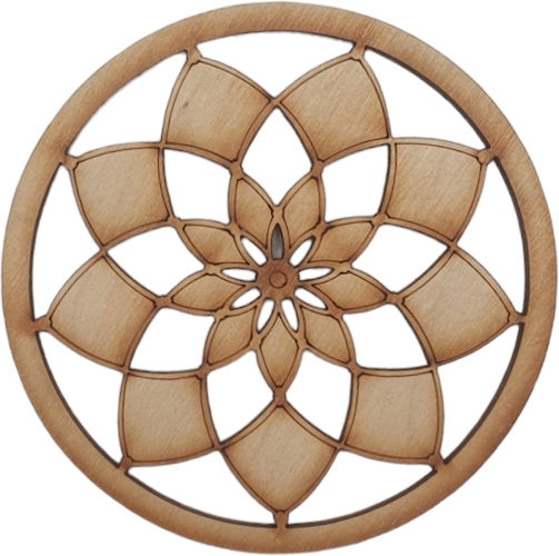 Holztraumfänger Großes Blumenmuster Für Hochzeitsgeschenkmaterialien