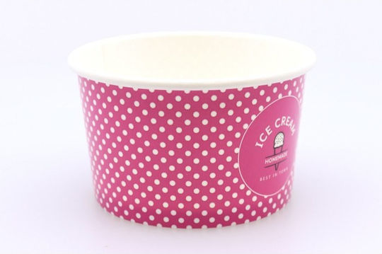 Simple Use Paper Cup 177ml 50pcs Pink