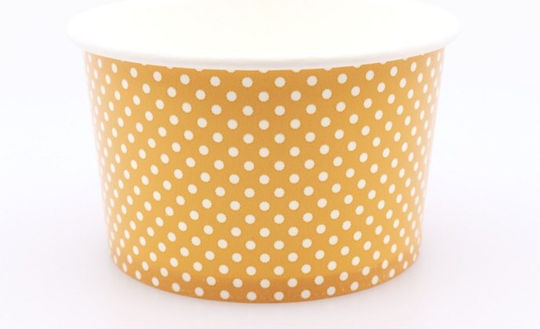 Paper Cup 355ml 50pcs Orange