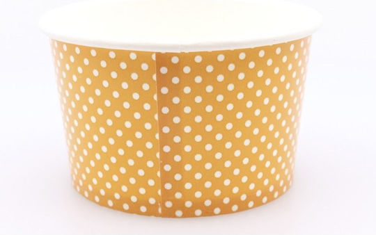 Paper Cup 355ml 50pcs Orange