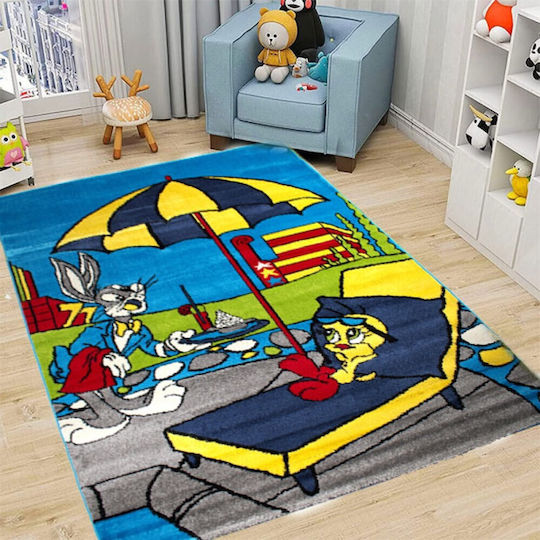 SpitiBazaar Παιδικό Χαλί Πολύχρωμο 80x150cm