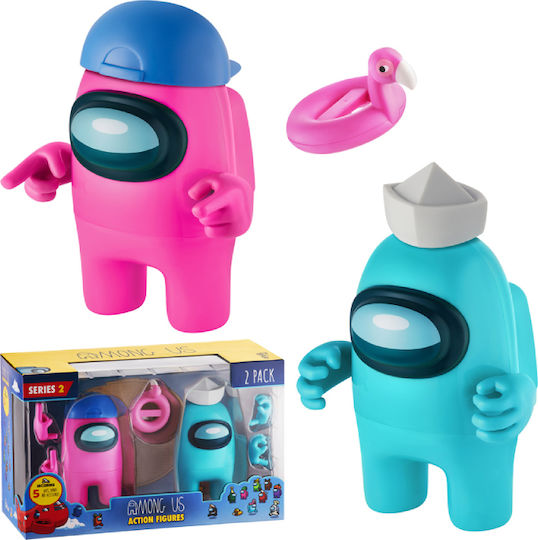 PMI Among Us Action Figures 2 Pack Among Us (Various Designs)
