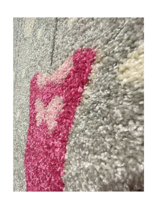 Klonaras Lollipops Kinder Teppich Pink Grey 160x230cm