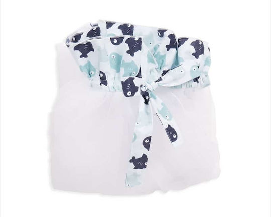 Queen Mother Baby Mosquito Net for Crib White