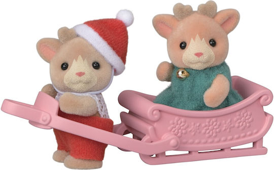 Epoch Toys Familia Renilor Familii Sylvanian Pentru 3+ Ani 8 cm