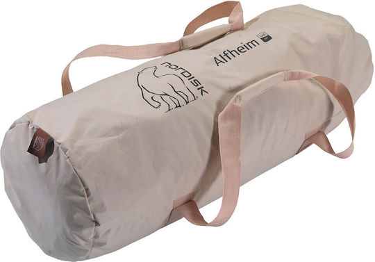 Nordisk Alfheim 12.6 Glamping Camping Tent Teepee Beige 4 Seasons for 6 People 400x275cm
