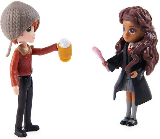 Spin Master Miniature Toy Wizarding World Harry Potter Ron Weasley & Parvati Patil for 6+ years old Years Old