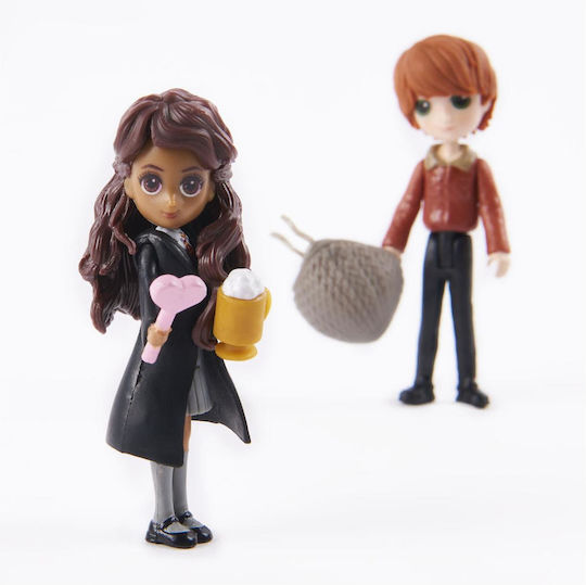 Spin Master Miniature Toy Wizarding World Harry Potter Ron Weasley & Parvati Patil for 6+ years old Years Old