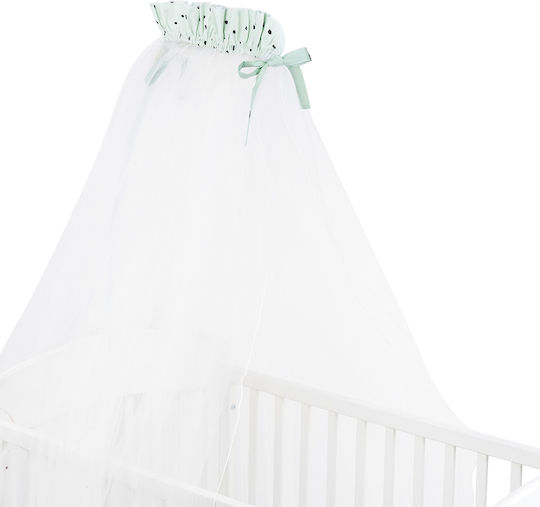 Kikka Boo Mosquito Net Crib Bear With Me Tulle 41140000020 Green 480x200x200cm