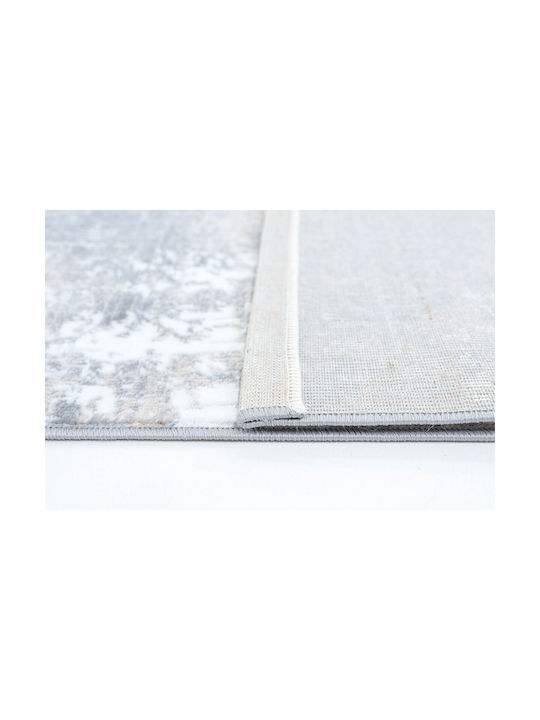 Ezzo Modern Bedroom Rugs Set Gray 12-9680BCD 3pcs
