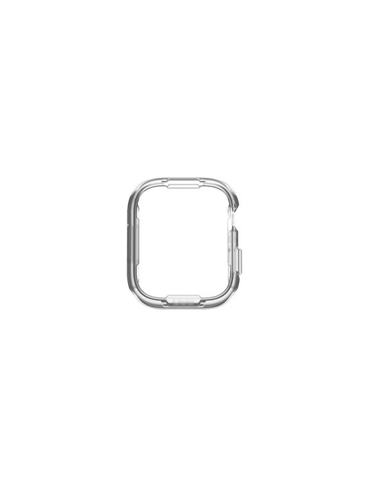 UAG Scout Armor Plastic Case in Transparent color for Apple Watch Series 7, 8, 9 45mm