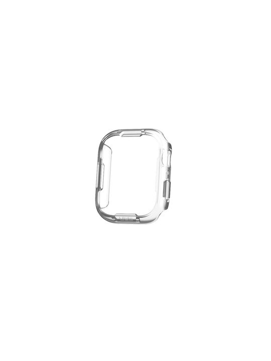 UAG Scout Armor Plastic Case in Transparent color for Apple Watch Series 7, 8, 9 45mm