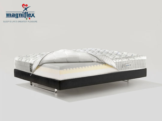 Magniflex Magnistretch 10 Doppel Ergonomisch Matratze Memory-Schaum / Schaum 140x200cm