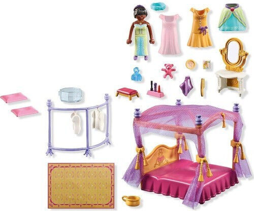 Playmobil Princess Magic Royal Bedroom with Dressing Room for 4-10 years old