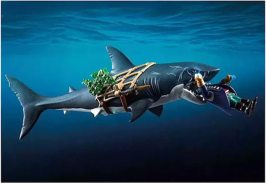 Playmobil Pirates Pirate With Giant Shark for 4-10 years old