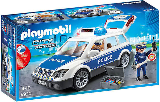 Playmobil Action-Helden Polizeifahrzeug für 4-10 Jahre