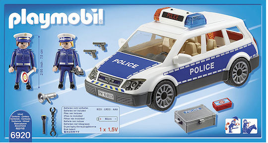 Playmobil Action-Helden Polizeifahrzeug für 4-10 Jahre
