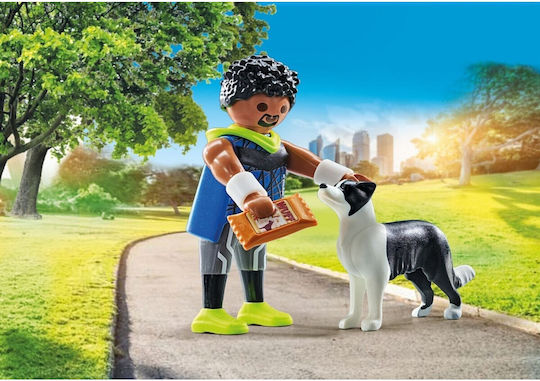 Playmobil MeinLeben Athlet mit Border Collie für 4-10 Jahre
